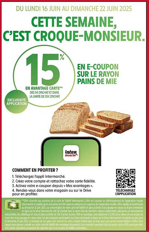 Cette semaine, c'est Croque-Monsieur.