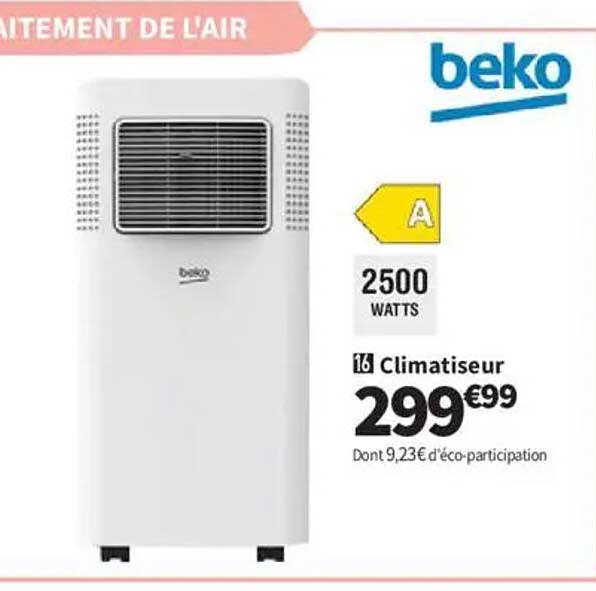 Climatiseur Beko 2500W