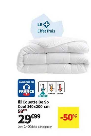 Couette Be So Cool 140x200 cm