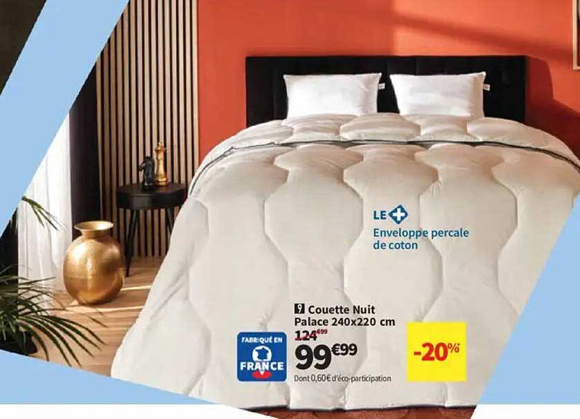 Couette Nuit Palace 240x220 cm