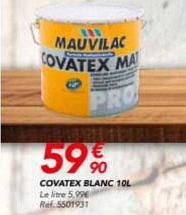 COVATEX BLANC 10L