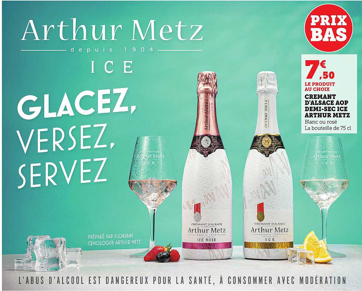 Cremant d'Alsace AOP Demi-Sec Ice Arthur Metz