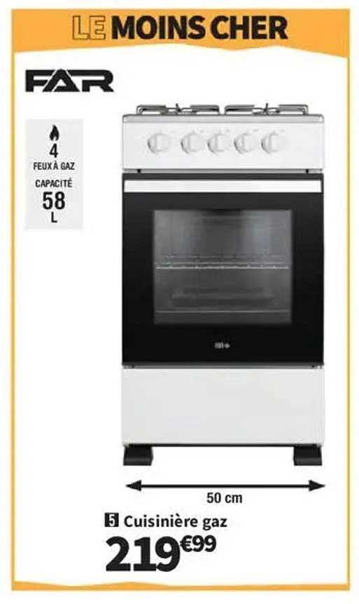 Cuisinière gaz FAR