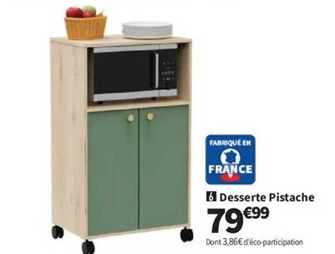 Desserte Pistache