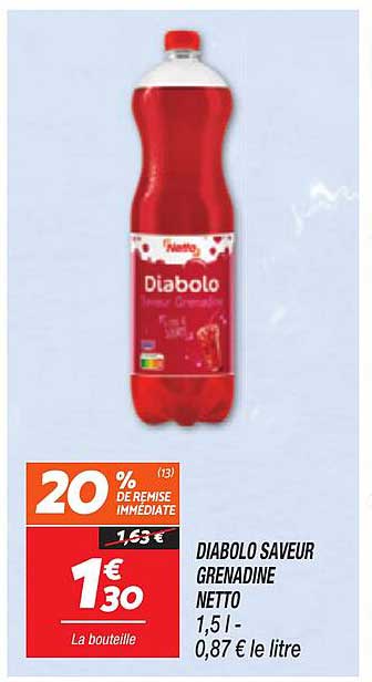 DIABOLO SAVEUR GRENADINE