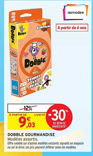DOBBLE GOURMANDISE