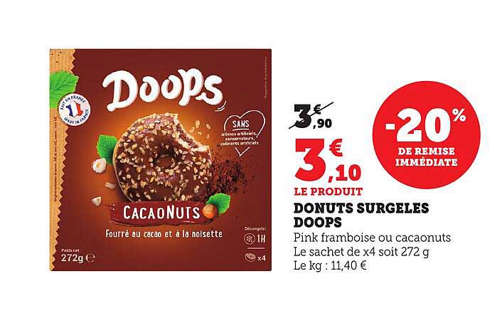 DONUTS SURGELES DOOPS