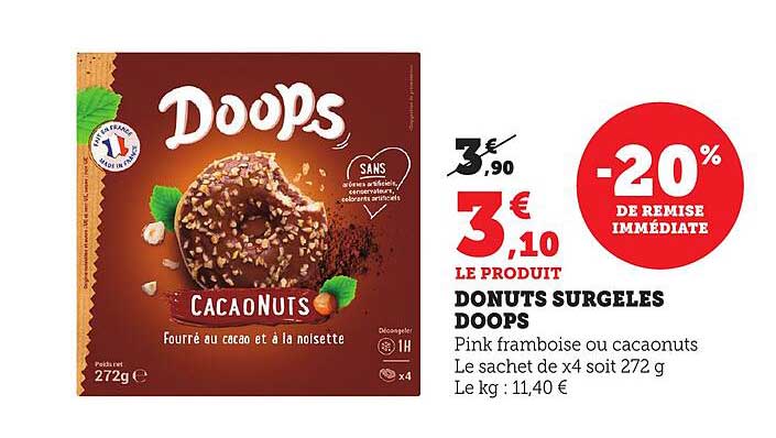 DONUTS SURGELES DOOPS