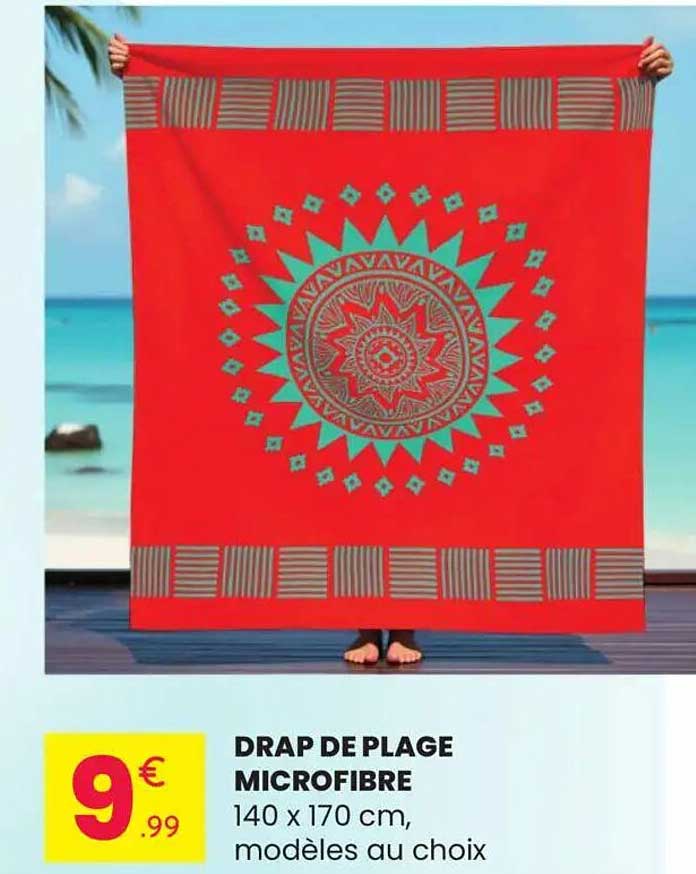DRAP DE PLAGE MICROFIBRE