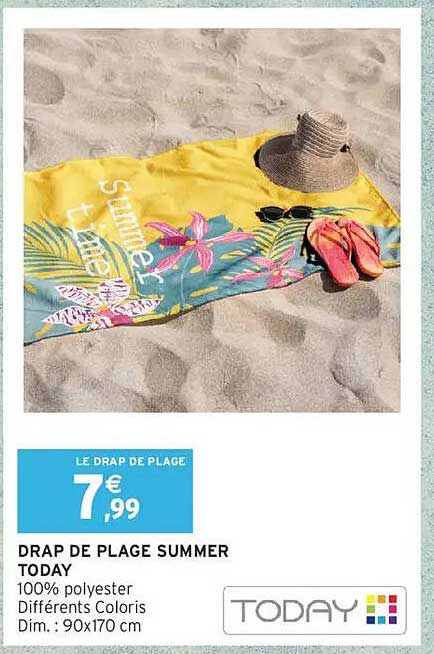 Drap de Plage Summer Today