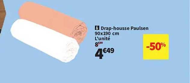 Drap-housse Paulsen 90x190 cm