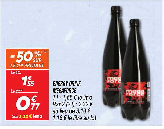 ENERGY DRINK MEGAFORCE