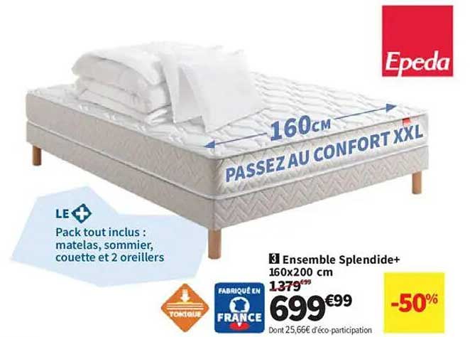 Ensemble Splendide+ 160x200 cm