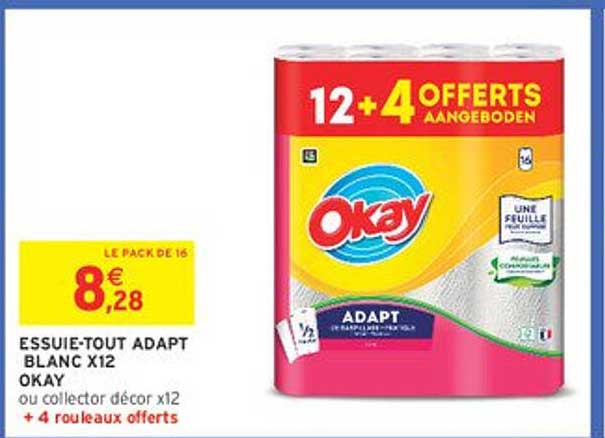 ESSUIE-TOUT ADAPT BLANC X12 OKAY