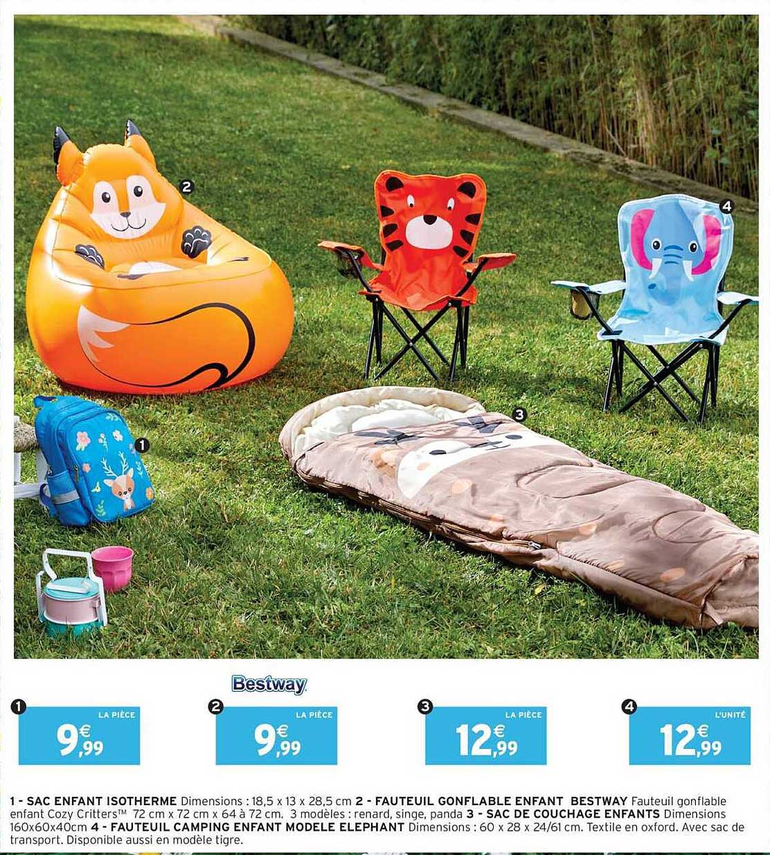 Fauteuil gonflable enfant BESTWAY