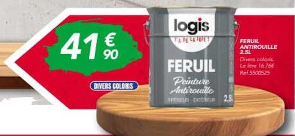 FERUIL Peinture Antirouille 2.5L