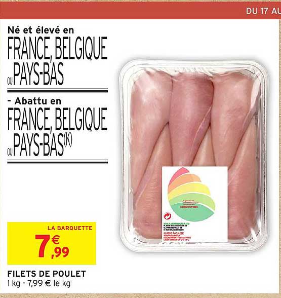 FILETS DE POULET