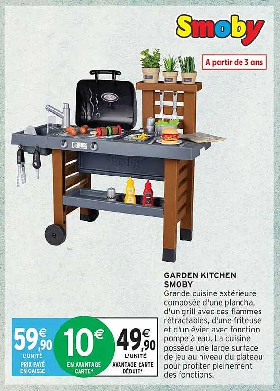 GARDEN KITCHEN SMOBY
