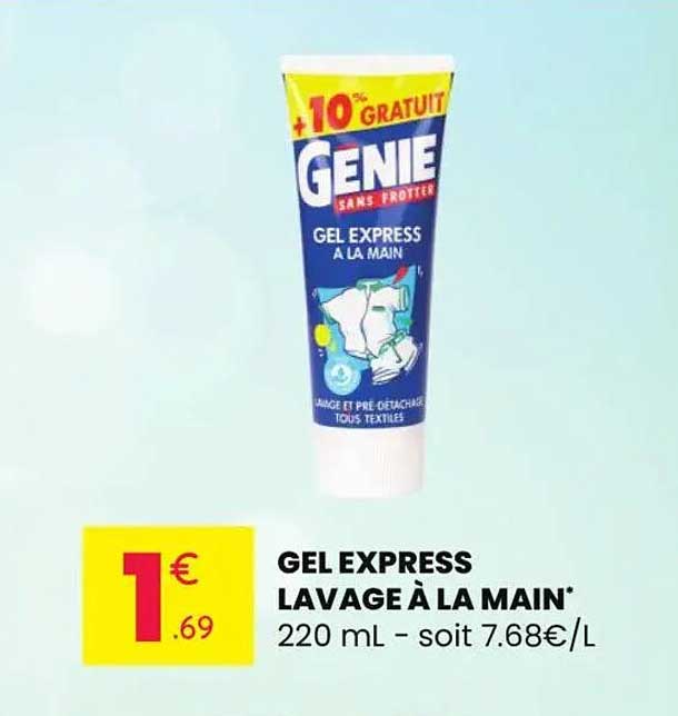 GEL EXPRESS LAVAGE À LA MAIN*