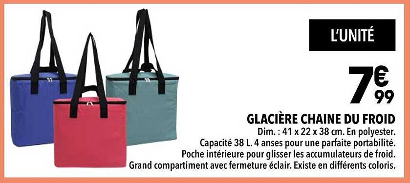 GLACIÈRE CHAINE DU FROID