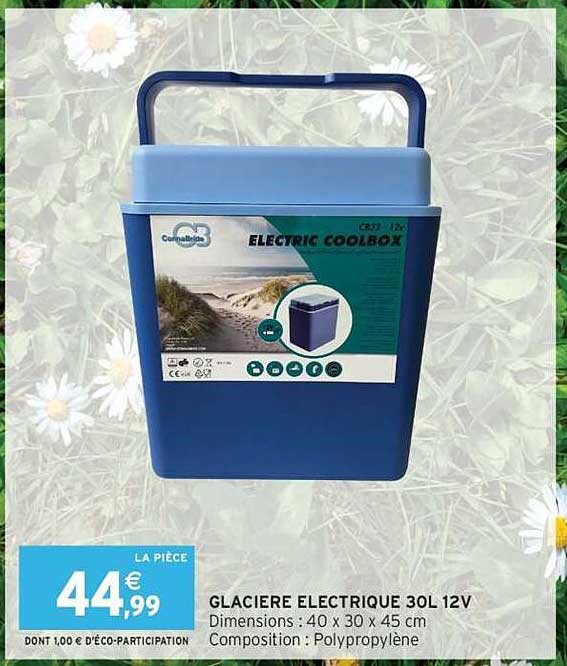 GLACIERE ELECTRIQUE 30L 12V