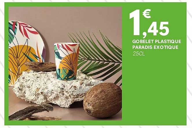 GO BELET PLASTIQUE PARADIS EXOTIQUE 25CL