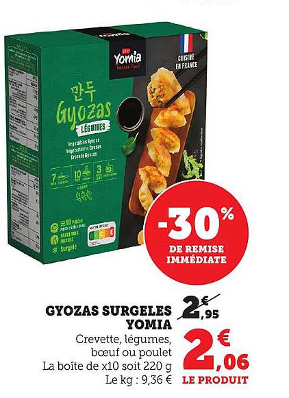 GYOZAS SURGELÉS YOMIA