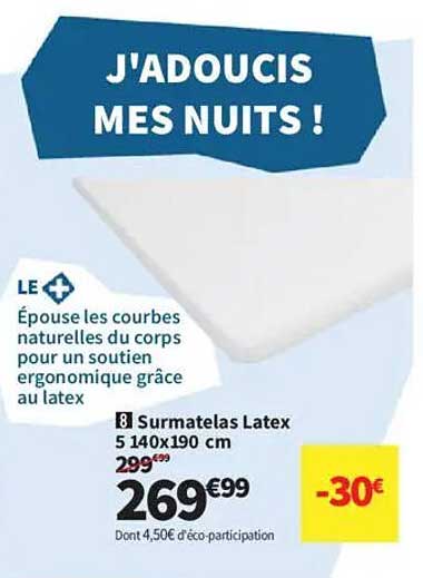 J'ADOUCIS MES NUITS !