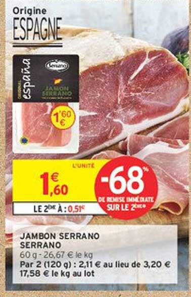 JAMBON SERRANO SERRANO
