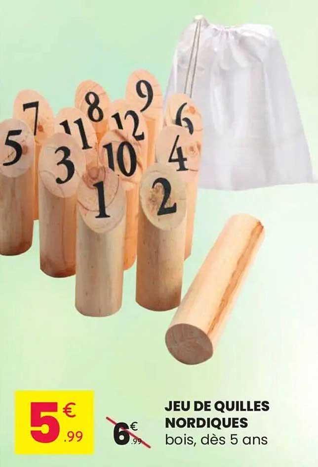 JEU DE QUILLES NORDIQUES