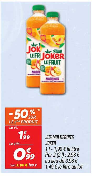 JUS MULTIFRUITS JOKER
