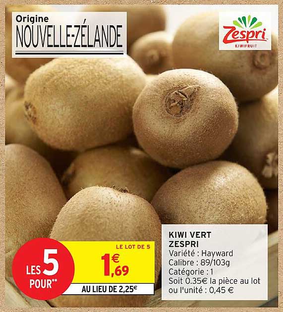 KIWI VERT ZESPRI