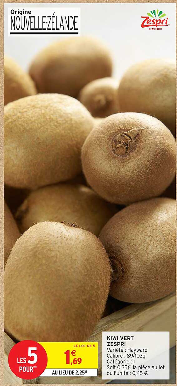 KIWI VERT ZESPRI