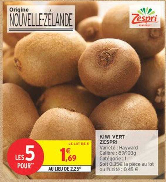 KIWI VERT ZESPRI