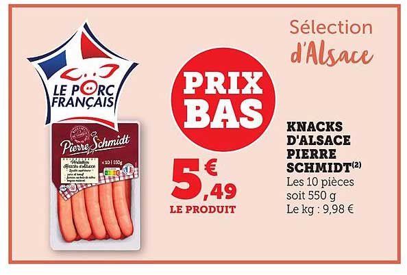 KNACKS D'ALSACE PIERRE SCHMIDT