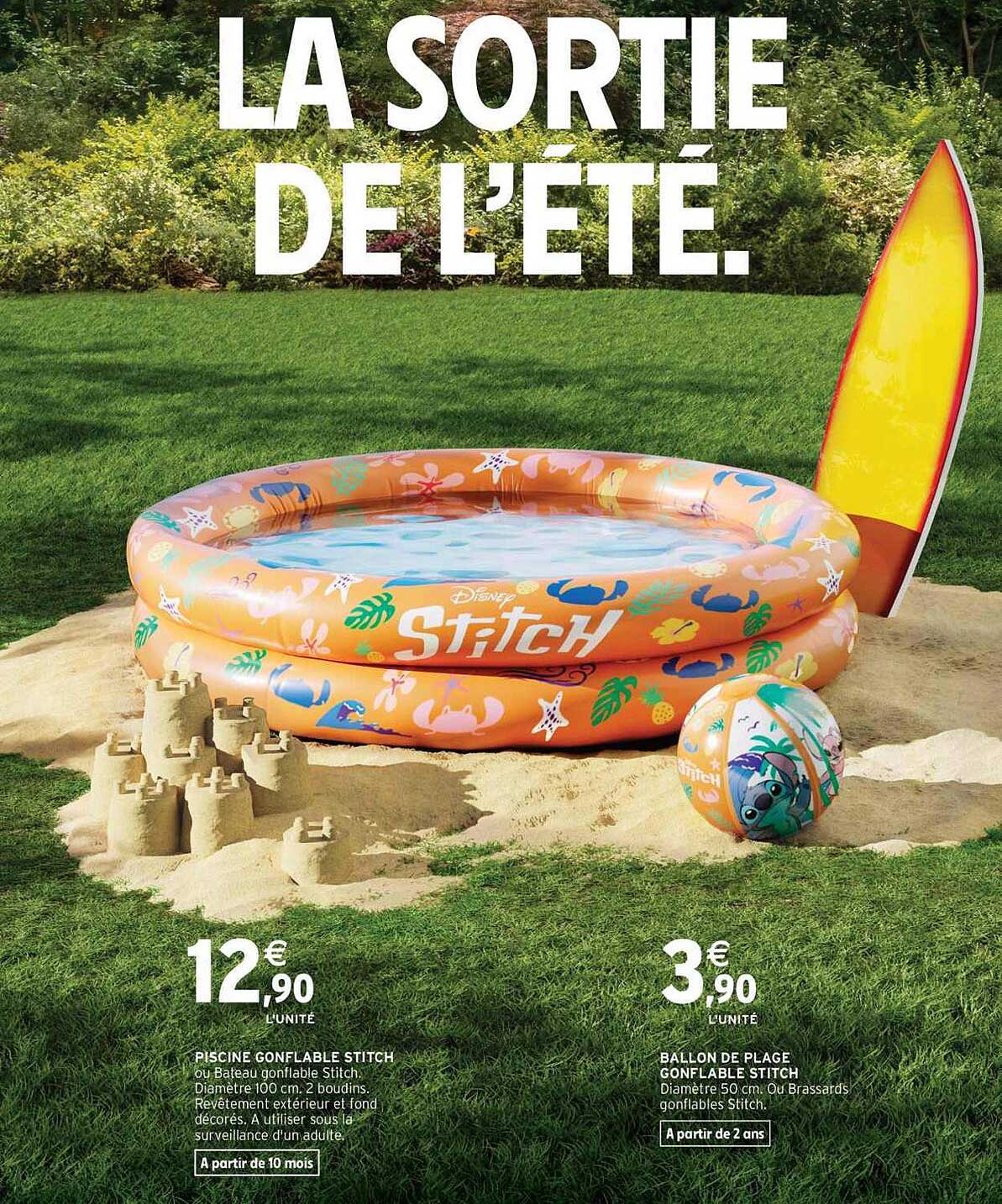 LA SORTIE DE L'ÉTÉ.