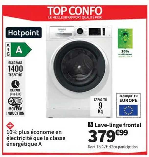 Lave-linge frontal