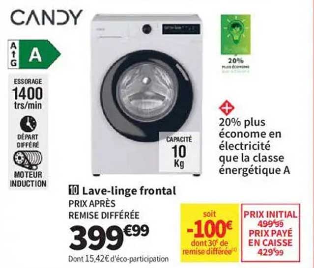 Lave-linge frontal