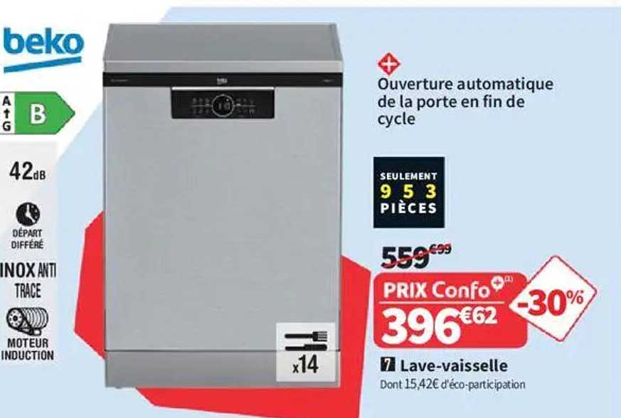 Lave-vaisselle Beko -30%