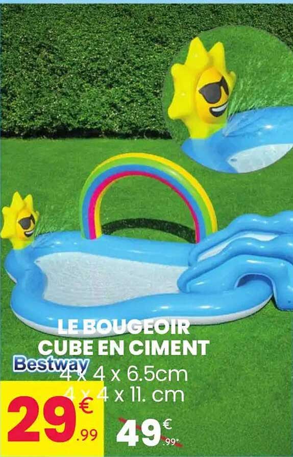 LE BOUGEHOIR CUBE EN CIMENT
