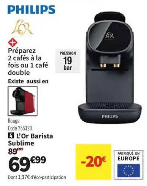 L'Or Barista Sublime