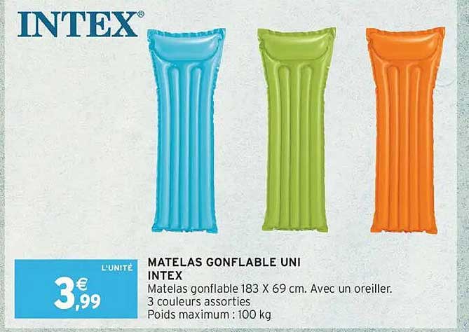 MATELAS GONFLABLE UNI