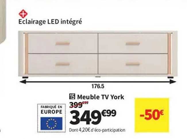 Meuble TV York