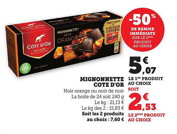 MIGNONNETTE CÔTE D'OR