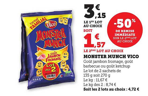 MONSTER MUNCH VICO
