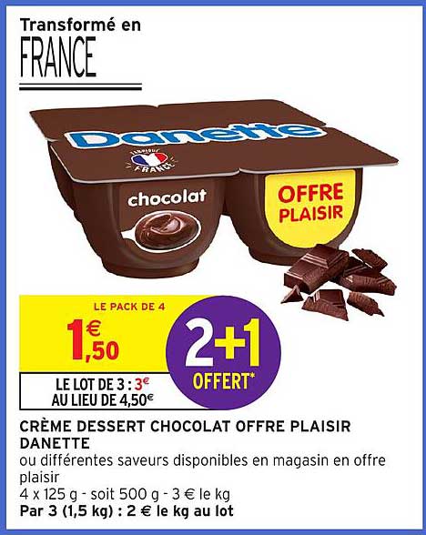 OFFRE PLAISIR DANEETTE