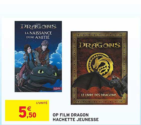 OP FILM DRAGON HACHETTE JEUNESSE
