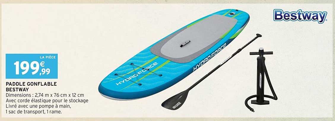 PADDLE GONFLABLE BESTWAY