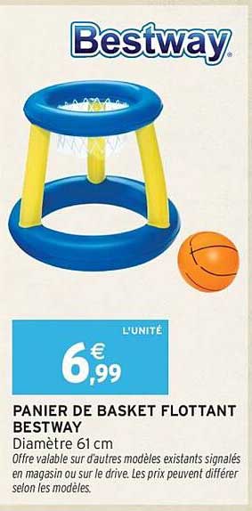 PANIER DE BASKET FLOTTANT BESTWAY