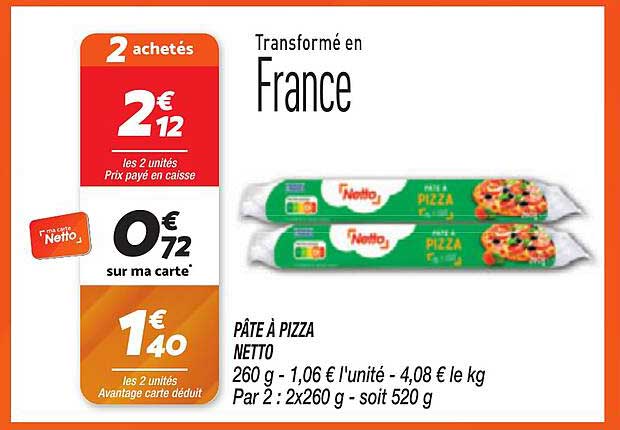 PÂTE À PIZZA